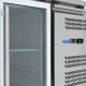 Koelwerkbank - 180 cm - 3 Glazen Deuren