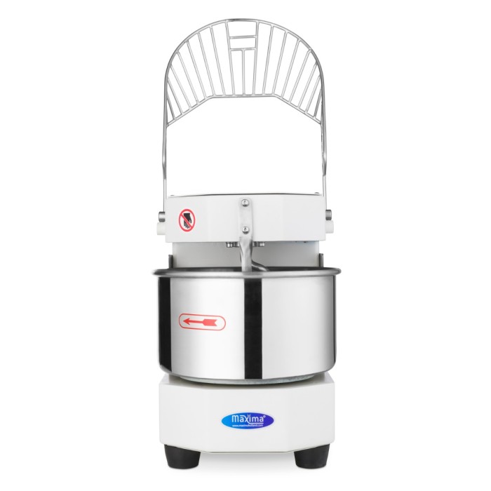 Spiraalkneder - 8 L - 4,5 Kg Deeg - Wit