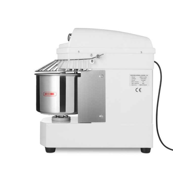 Spiraalkneder - 10 L - 6 Kg Deeg