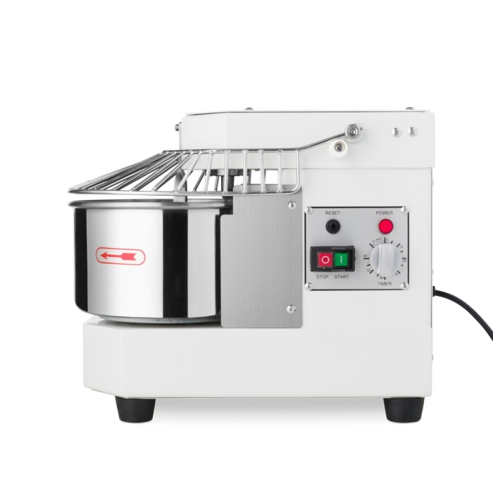 Spiraalkneder - 8 L - 4,5 Kg Deeg - Wit