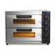 Pizza Oven - 2 Pizza's Ø 40 cm - 2 Kamers