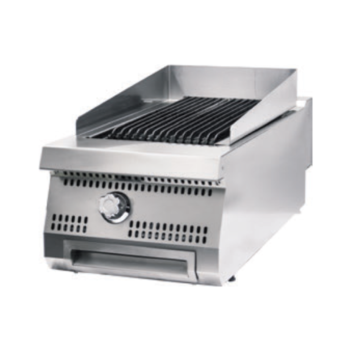 Premium Chargrill - 1 Zone - Enkel - 90 cm Diep - Gas