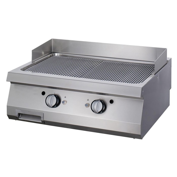 Premium Grillplaat - Gegroefd - Dubbel - 90 cm Diep - Gas