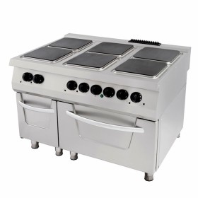 Premium Fornuis - 6 Pitten - Driedubbel - 90 cm Diep - incl. Oven - Elektrisch