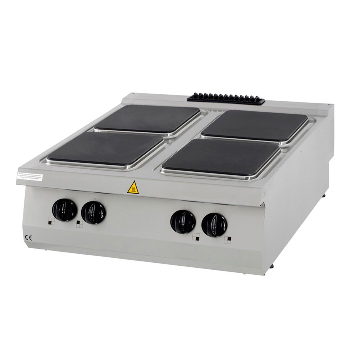 Premium Kookplaat - 4 Pitten - Dubbel - 90 cm Diep - Elektrisch