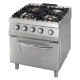 Premium Fornuis - 4 Pitten - Dubbel - 90 cm Diep - incl. Oven - Gas