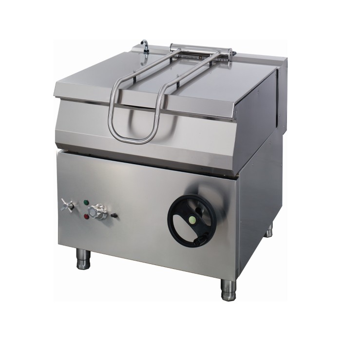 Premium Braadslede - 80 L - 90 cm Diep - Elektrisch - 400V