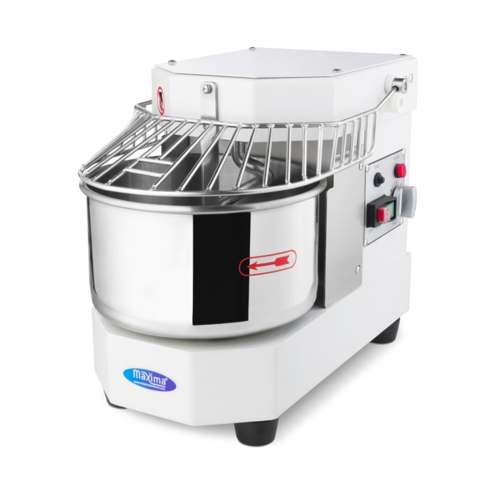 Spiraalkneder - 8 L - 4,5 Kg Deeg - Wit