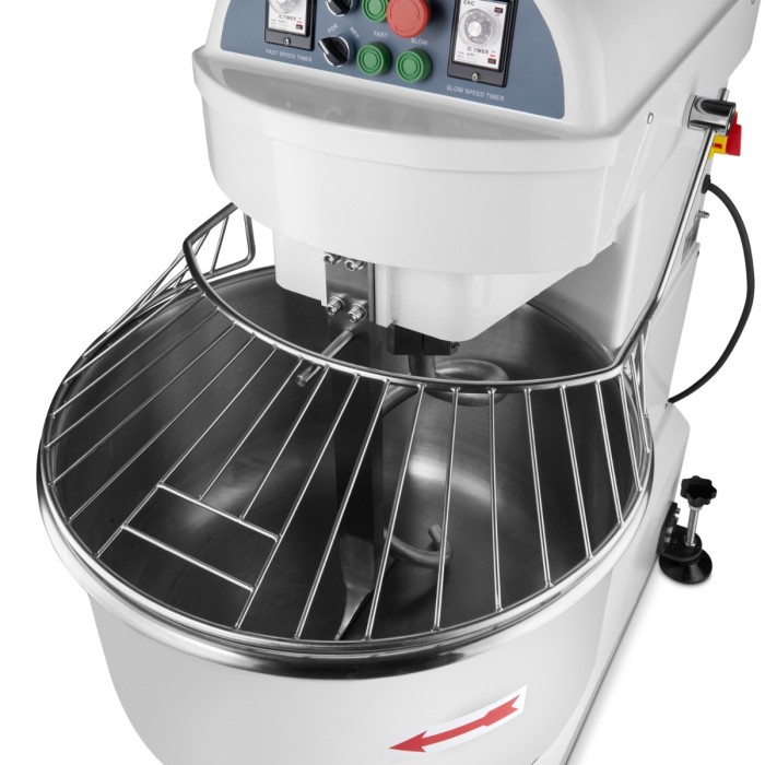 Spiraalkneder - 100 L - 64 Kg Deeg - 2 Snelheden - 400V