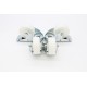 Wielen voor Werktafel Combisteamer - 2 met rem - 4.3 Inch / 11 cm