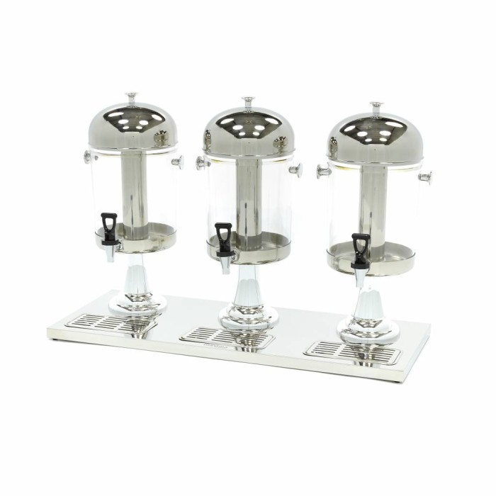 Drankdispenser - 3x 8 L - Centrale Koelbuis - Geen Stroom