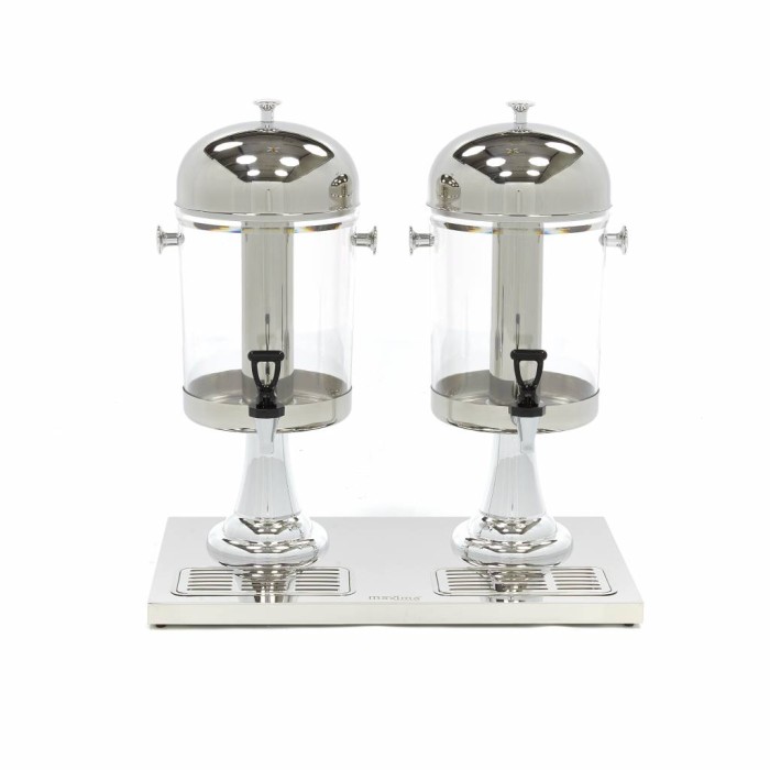Drankdispenser - 2x 8 L - Centrale Koelbuis - Geen Stroom