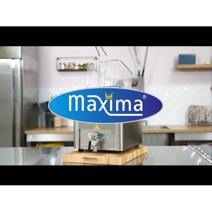Frituurpan - 8 L - 1 Mand - met Tapkraan