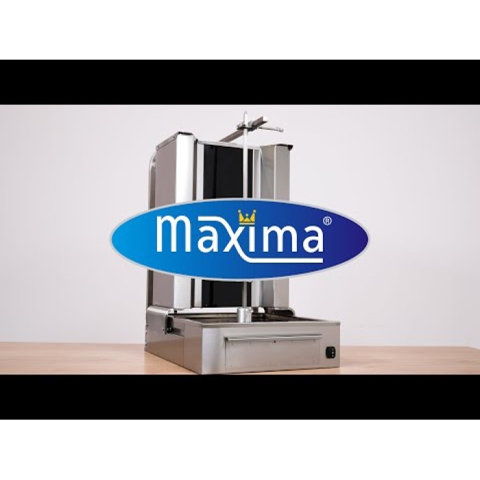 Shoarma Grill - 4 Branders - 70 Kg Vlees - Elektrisch