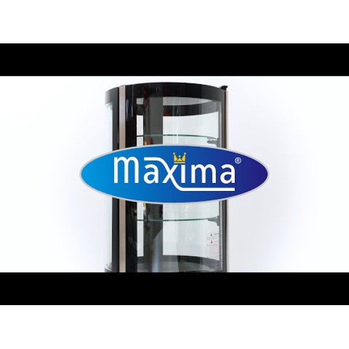 Gebaksvitrine - 100 L - 48 cm - Rond