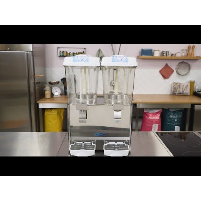 Drankdispenser - 3x 18 L - Elektrisch - incl. Roersysteem