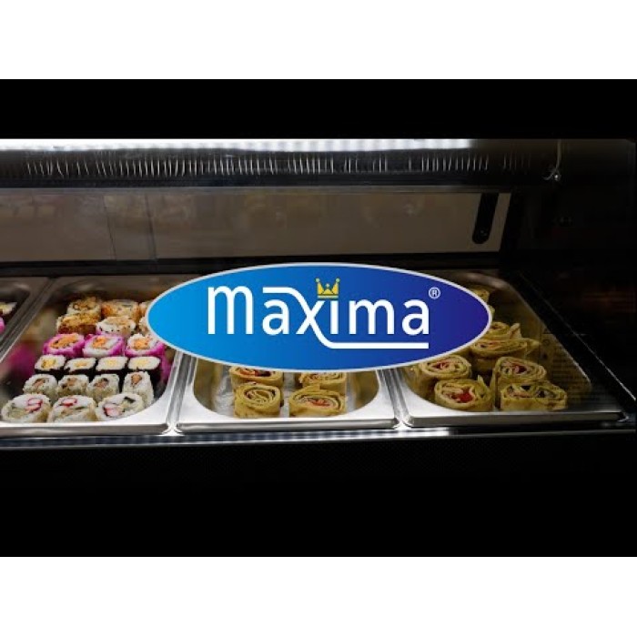 Sushi- en Tapasvitrine - 52 L - 5 x 1/3 GN - Tafelmodel