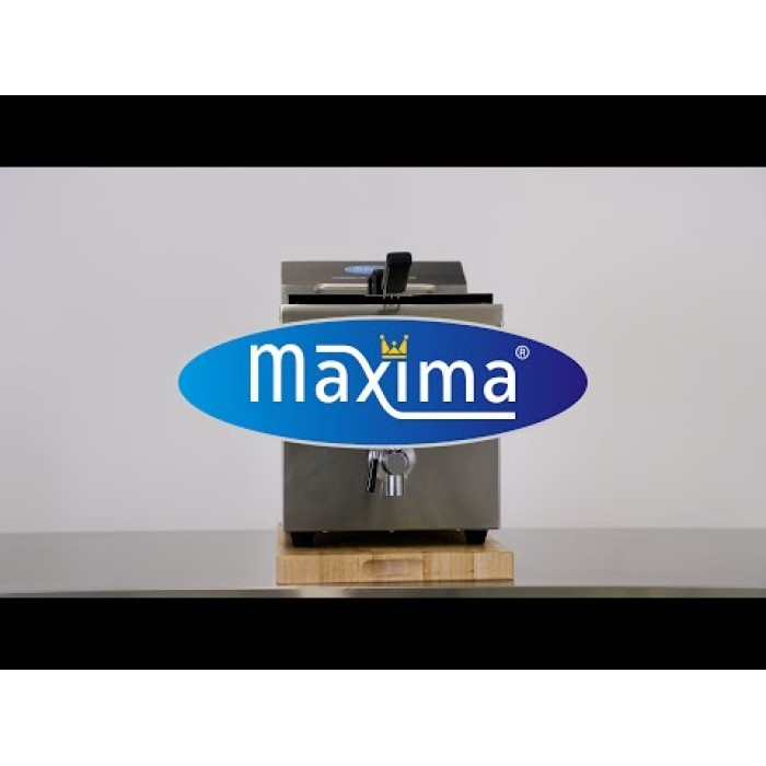 Frituurpan - 2x 8 L - 2 Manden - met Tapkraan - Inductie