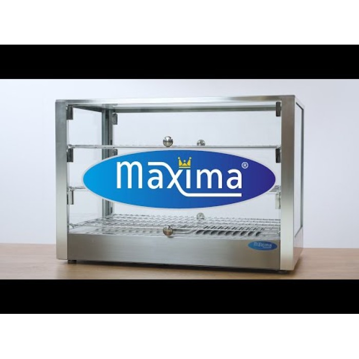 Warmhoudvitrine - 115 L - 70 cm - 3 Niveaus