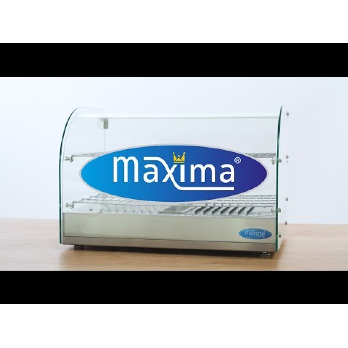 Warmhoudvitrine - 45 L - 55 cm - 2 Niveaus