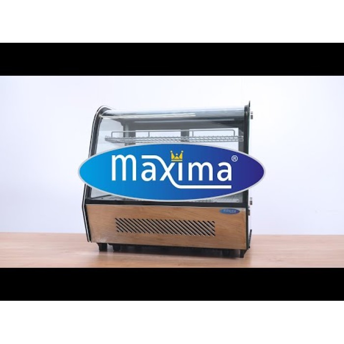 Gebaksvitrine - 160 L - 88 cm - Schuifdeuren Achter