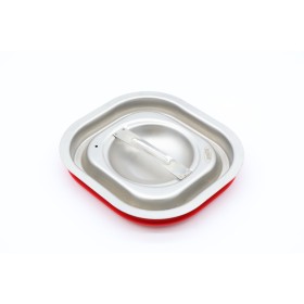 Gastronorm Deksel - 1/6 GN - RVS - Luchtdicht Rubber