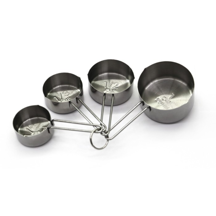 Maatbeker Set - 4 Stuks - 60, 80, 125, 250 ml