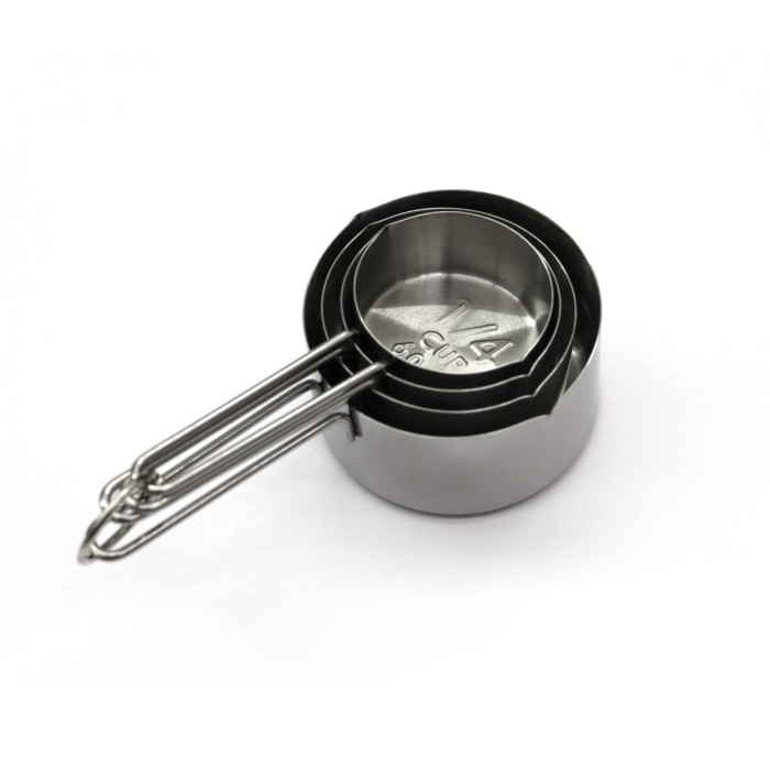 Maatbeker Set - 4 Stuks - 60, 80, 125, 250 ml