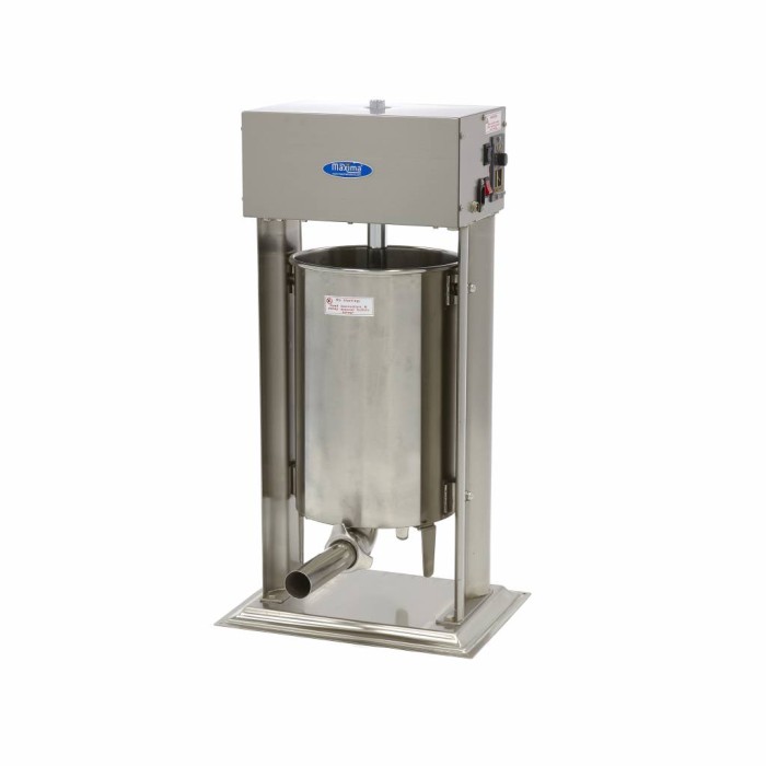 Worstenvuller - 20 L - Automatisch - Verticaal - incl. 4 Vulbuizen
