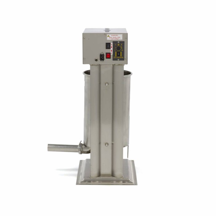 Worstenvuller - 20 L - Automatisch - Verticaal - incl. 4 Vulbuizen