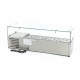Opzetkoelvitrine - 120 cm - 4 x 1/3 GN Bakken