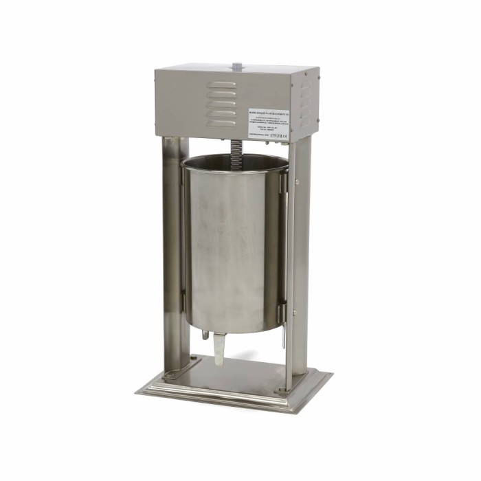 Worstenvuller - 20 L - Automatisch - Verticaal - incl. 4 Vulbuizen
