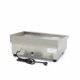 Grillplaat - Half Gegroefd - 55 cm - incl. Opvangbak