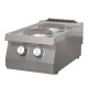 Heavy Duty Kookplaat - 2 Pitten - Enkel - 70 cm Diep - Elektrisch
