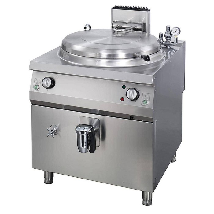 Heavy Duty Kookketel - 60 L - Indirect - 70 cm Diep - Elektrisch