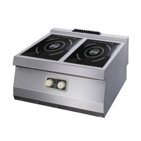 Heavy Duty Kookplaat - 2 Pitten - Inductie - Enkel - 70 cm Diep - Elektrisch