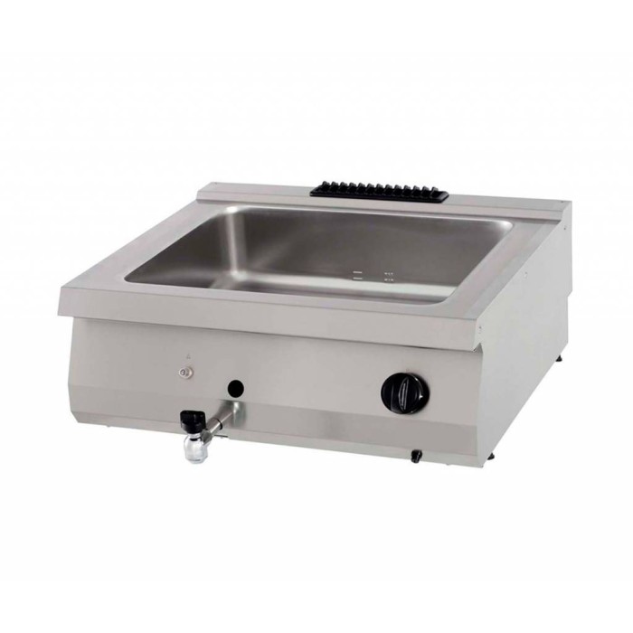Heavy Duty Bain Marie - Dubbel - 70 cm Diep - Gas