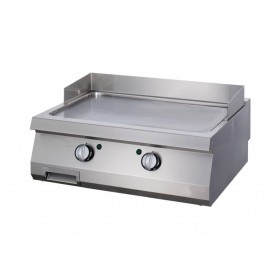 Heavy Duty Grillplaat - Glad - Dubbel - 70 cm Diep - Gas