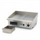Grillplaat - Half Gegroefd - 55 cm - incl. Opvangbak