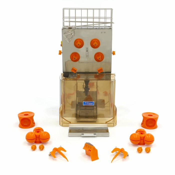 Automatische Sinaasappelpers - 8 Kg - 25 p/m - met Tapkraan