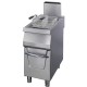 Premium Friteuse - 1 x 22 L - Enkel - 90 cm Diep - met Tapkraan - Gas