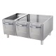 Premium Onderstel - Driedubbel - 90 cm Diep - met Deuren