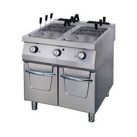Premium Pastakoker - Dubbel - 90 cm Diep - Gas