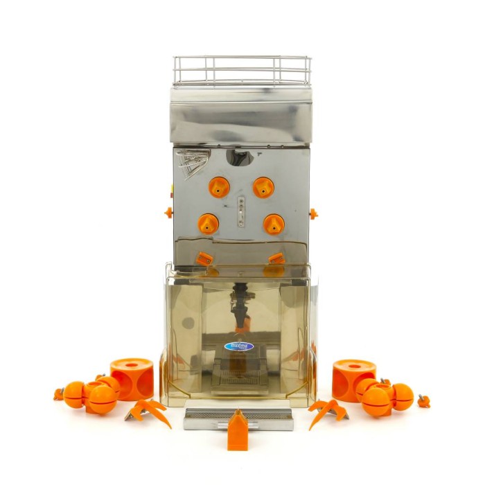 Automatische Sinaasappelpers - 20 Kg - 25 p/m - met Tapkraan