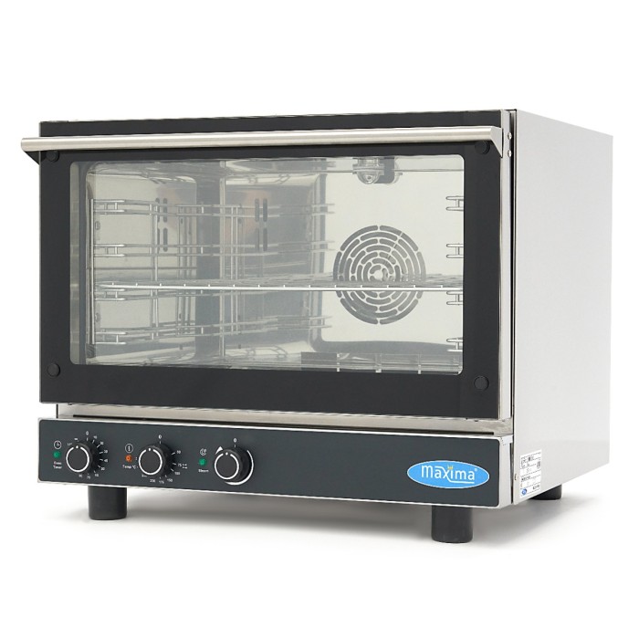 Combisteamer - 4 Bakken (1/1 GN / 60 x 40 cm) - Analoog - 400V