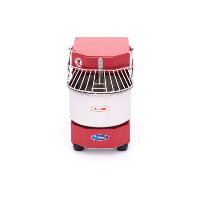 Spiraalkneder - 8 L - 4,5 Kg Deeg - Raspberry Rood