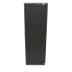 Vrieskast - 400 L - 6 Vaste Roosters - Zwart