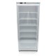 Vrieskast - 600 L - Rvs - met Glazen Deur
