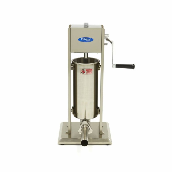 Worstenvuller - 5 L - Verticaal - incl. 4 Vulbuizen