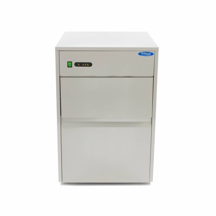 Ijsblokjesmachine - 28 Kg/Dag - Holle Ijsblokjes - Luchtgekoeld